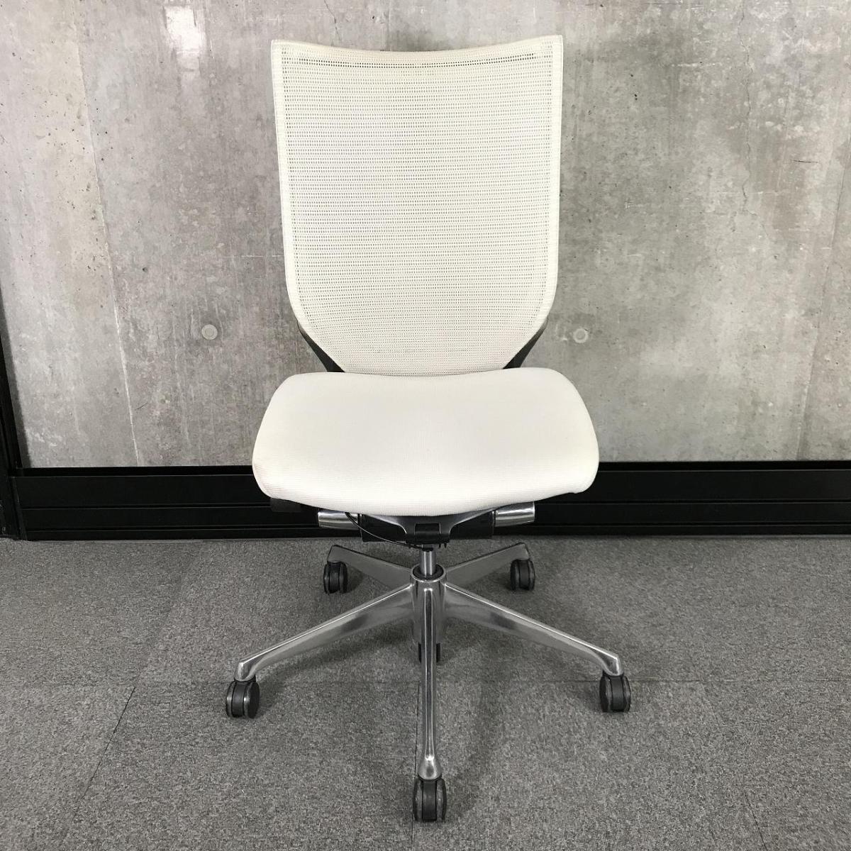 中古】バロンメッシュチェア オカムラ/okamura 肘無ハイバック 中古】バロンメッシュチェア オカムラ/okamura 肘無ハイバック