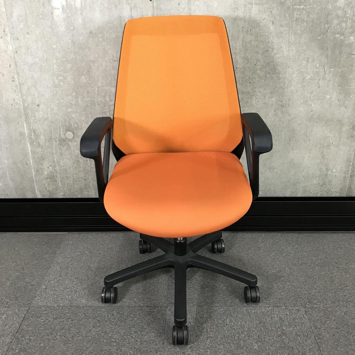 中古】ノナ KZ-330PV-T1D3 イトーキ/ITOKI 肘付ハイバックチェア