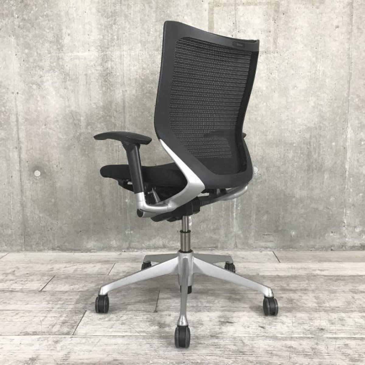 【30％OFF】 中古】バロンチェア 肘付ロー オカムラ/okamura FDF1 CP83DR ドレッサー・鏡台