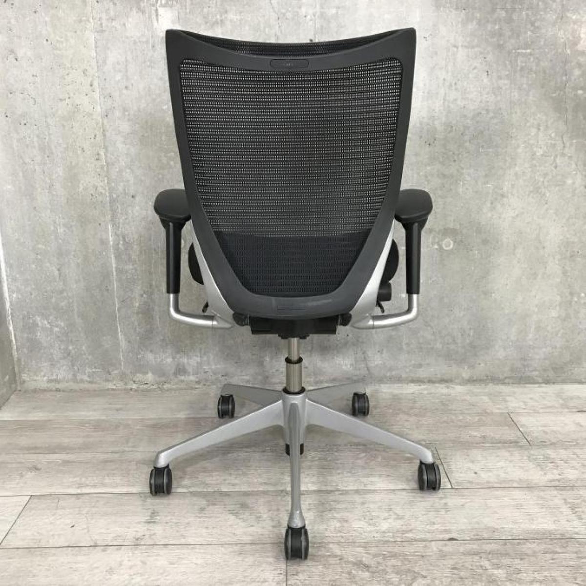 中古】バロンチェア オカムラ/okamura 肘付ローバックチェア 中古】バロンチェア オカムラ/okamura 肘付ローバックチェア
