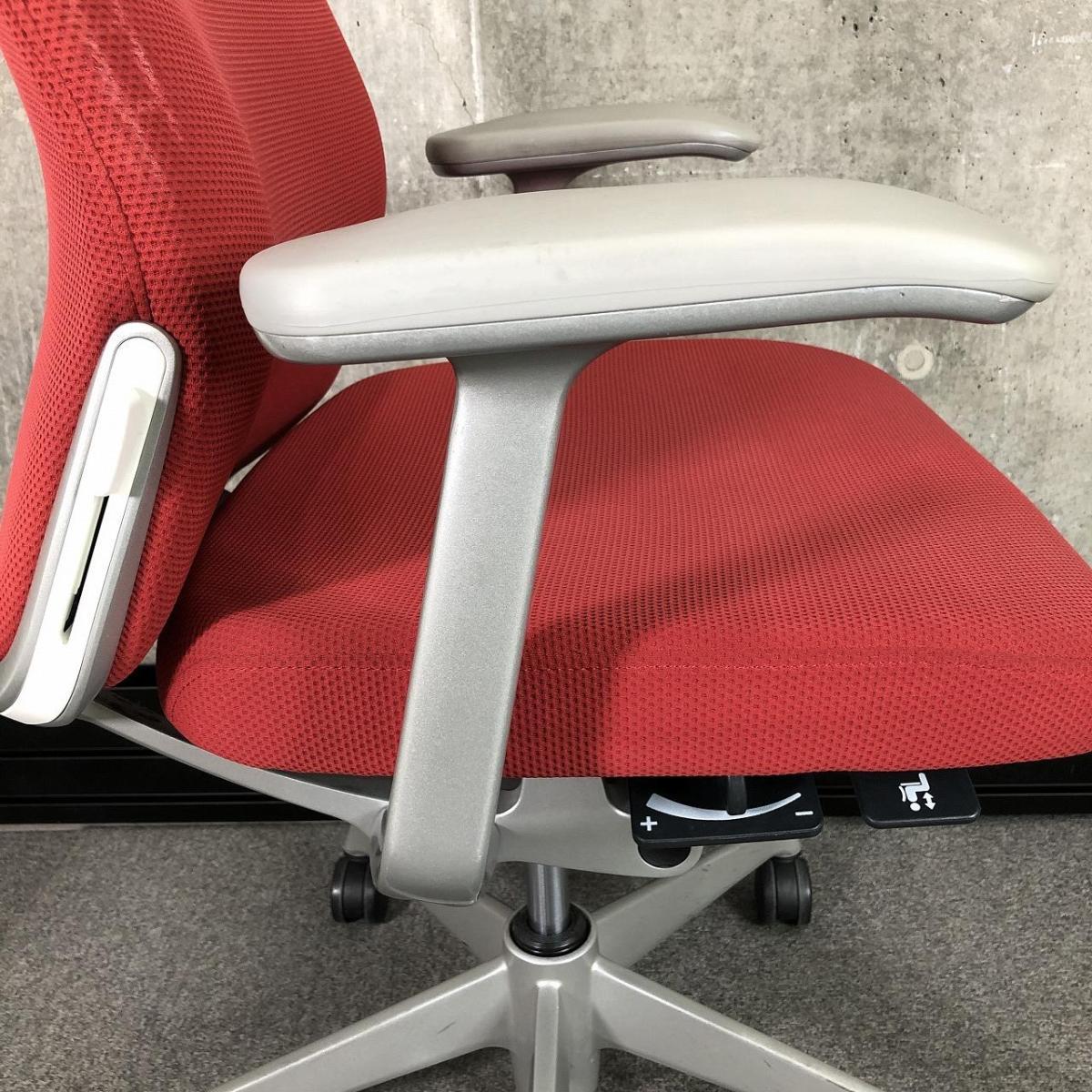 中古】コーラルチェア オカムラ/okamura 肘付ハイバックチェア 中古】コーラルチェア オカムラ/okamura 肘付ハイバックチェア