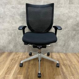 中古】バロンチェア オカムラ/okamura 肘付ローバックチェア 中古】バロンチェア オカムラ/okamura 肘付ローバックチェア