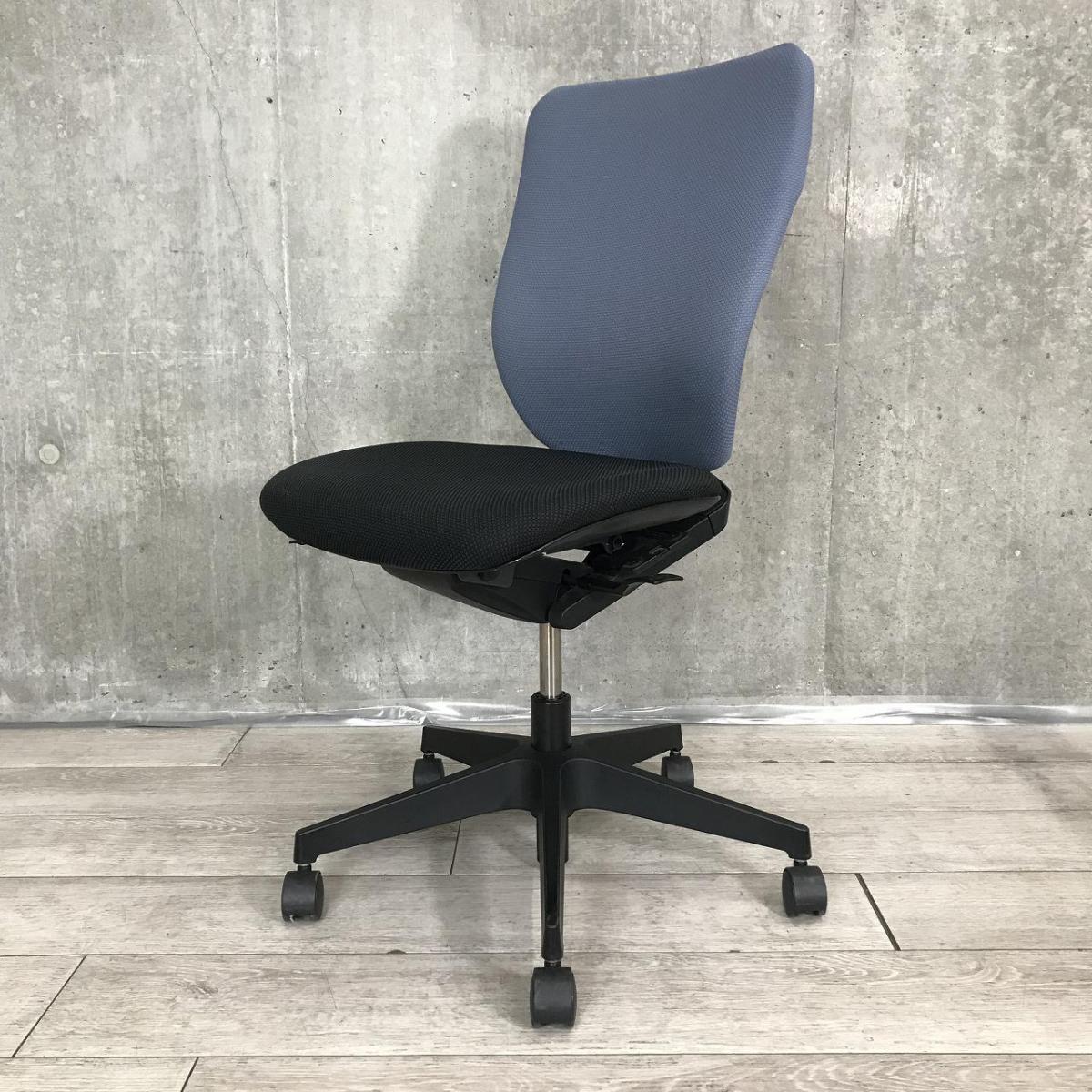 【期間限定送料無料】 中古】プラオチェア イトーキ/ITOKI 肘無ハイバックチェア エクササイズグッズ