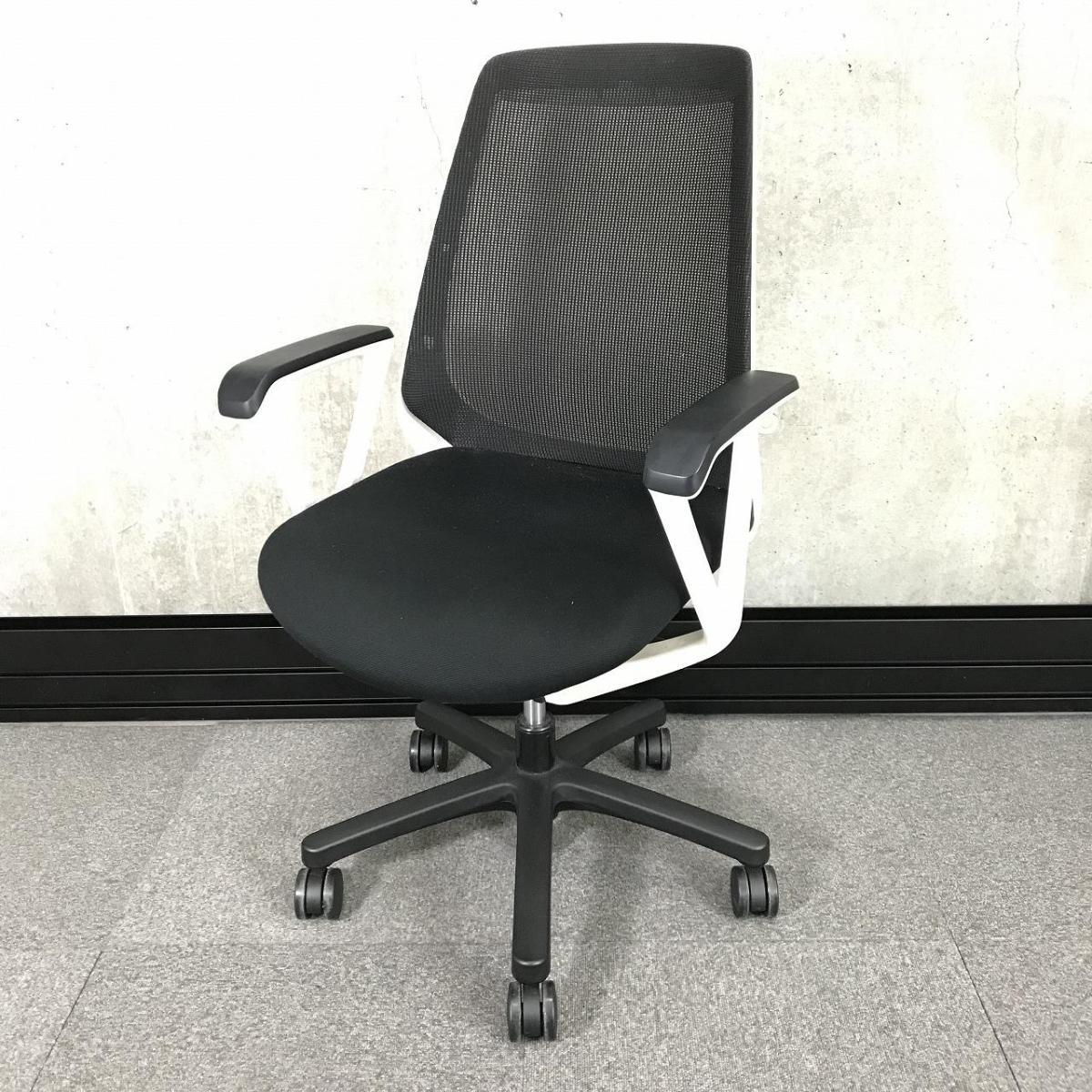 中古】ノナ KZ-330JB-W9T1 イトーキ/ITOKI 肘付ハイバックチェア 中古】ノナ KZ-330JB-W9T1 イトーキ/ITOKI 肘付ハイバックチェア