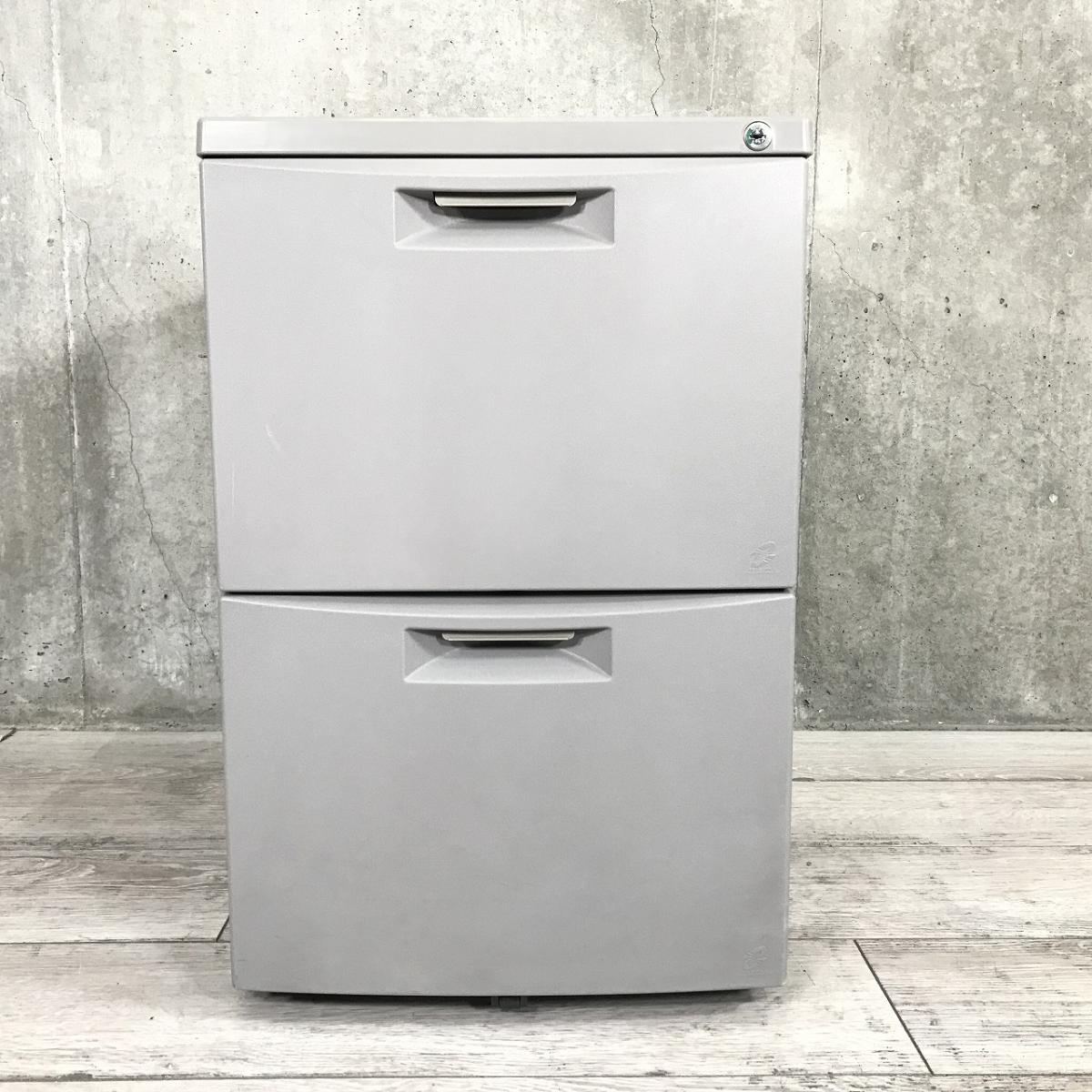 中古】CZシリーズ CZ-046MDCN-WE イトーキ/ITOKI ワゴン2段