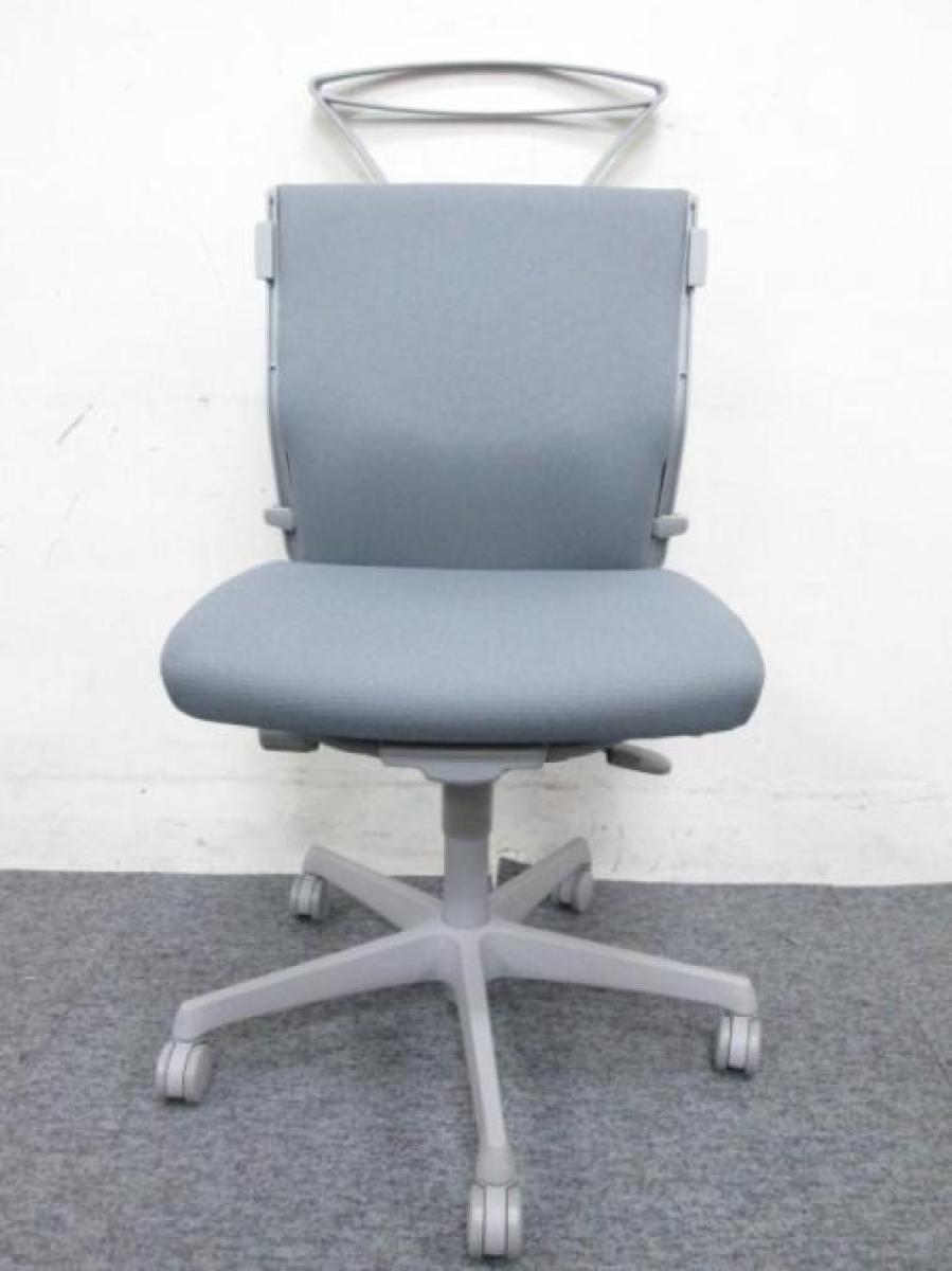 中古】エスクード オカムラ/okamura 肘無ローバックチェア 中古】エスクード オカムラ/okamura 肘無ローバックチェア