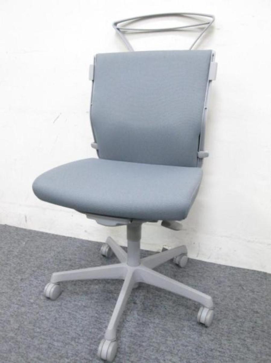 中古】エスクード オカムラ/okamura 肘無ローバックチェア 中古】エスクード オカムラ/okamura 肘無ローバックチェア