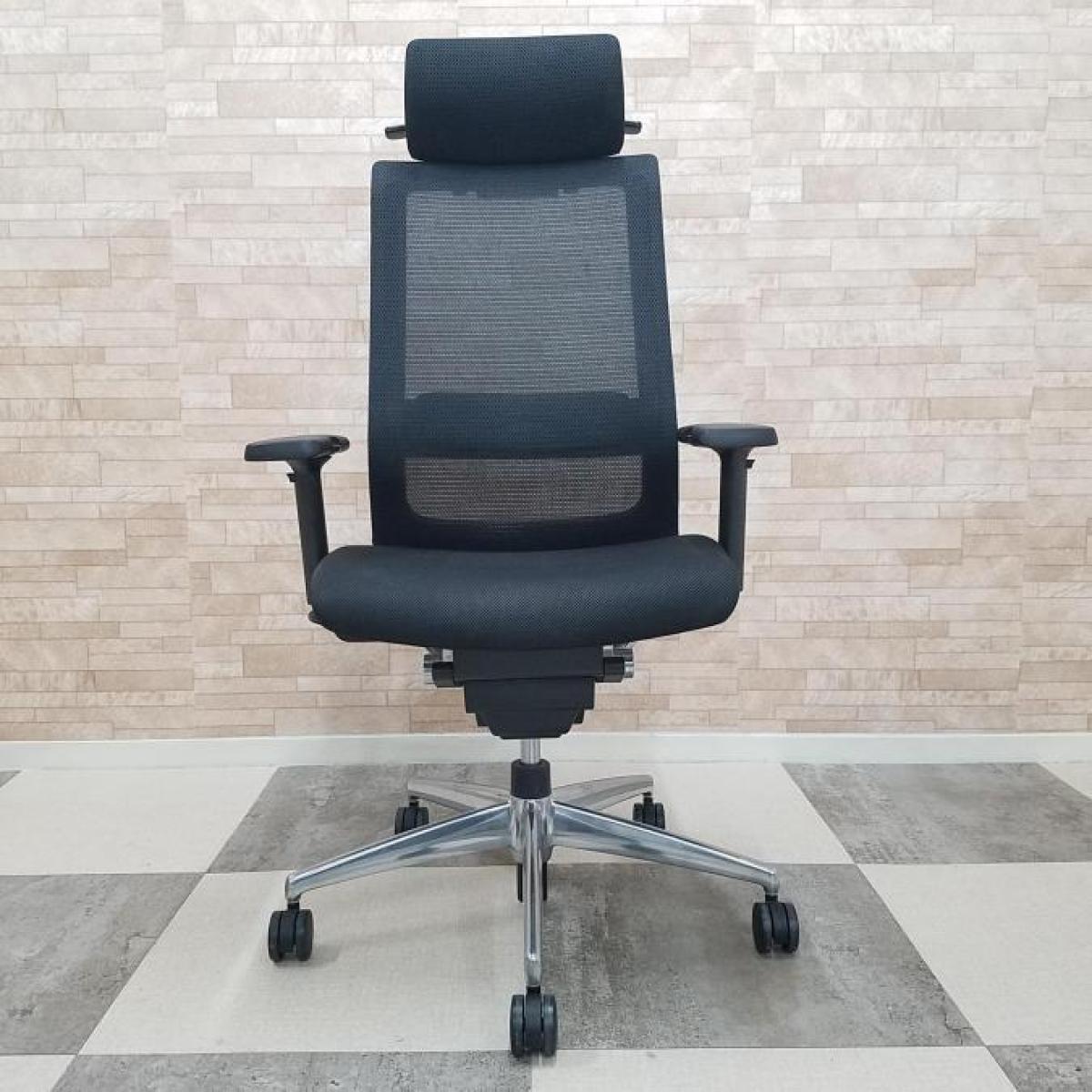 中古】エアフォート コクヨ/KOKUYO 肘付ハイバックチェア 516775 中古】エアフォート コクヨ/KOKUYO 肘付ハイバックチェア 516775