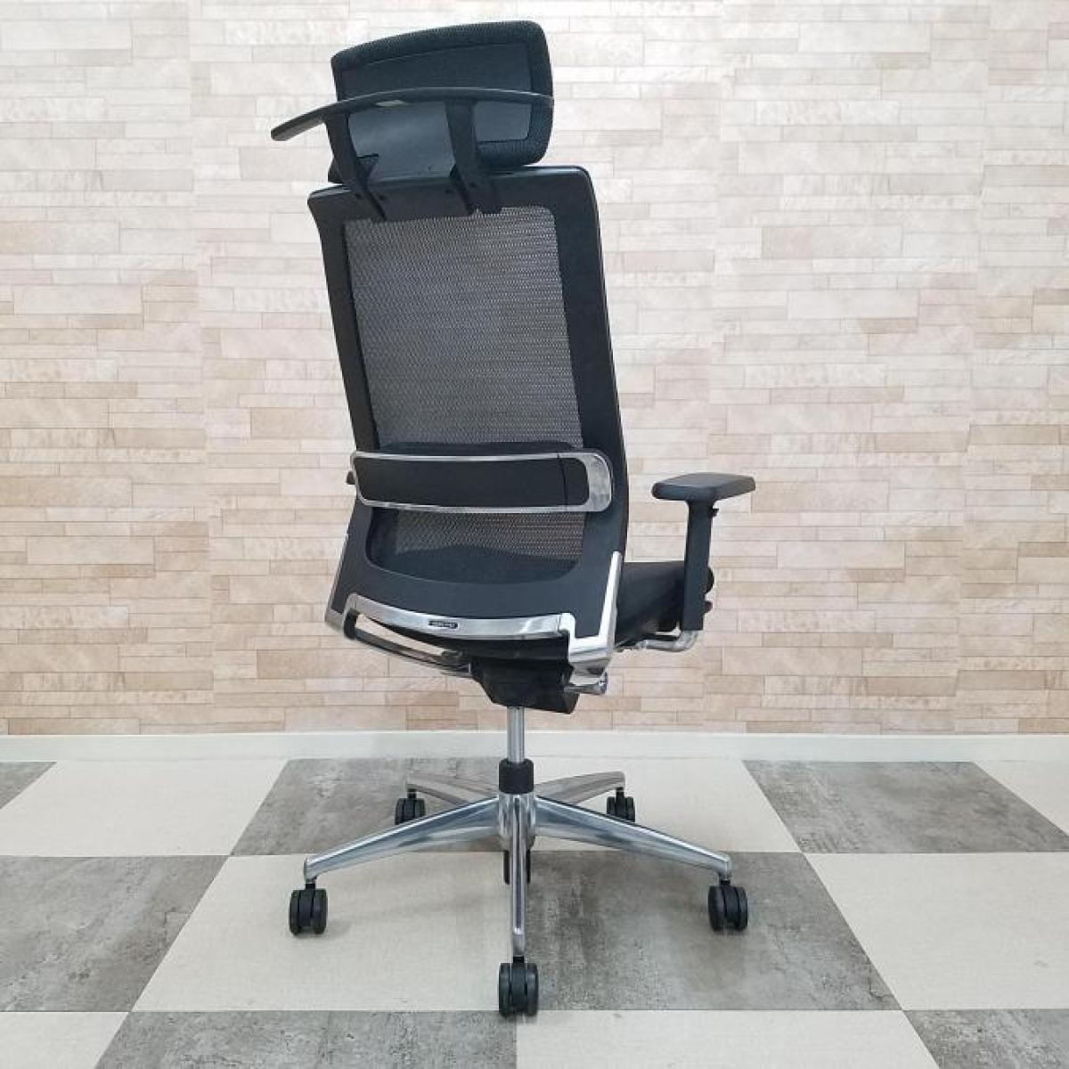 中古】エアフォート コクヨ/KOKUYO 肘付ハイバックチェア 516775 中古】エアフォート コクヨ/KOKUYO 肘付ハイバックチェア 516775