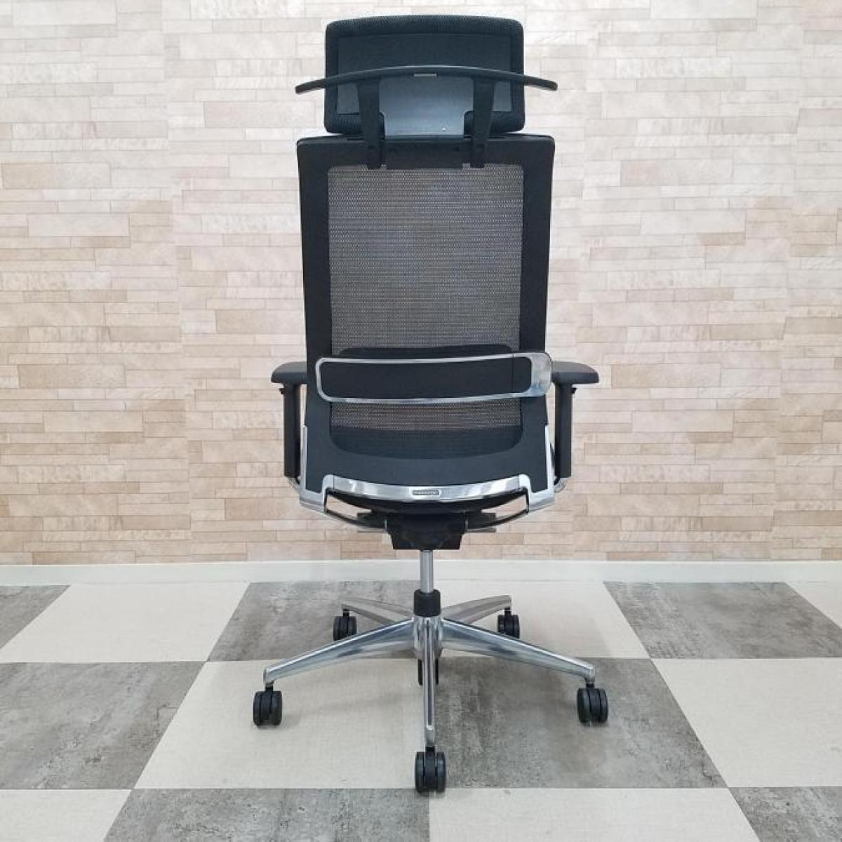中古】エアフォート コクヨ/KOKUYO 肘付ハイバックチェア 516775 中古】エアフォート コクヨ/KOKUYO 肘付ハイバックチェア 516775