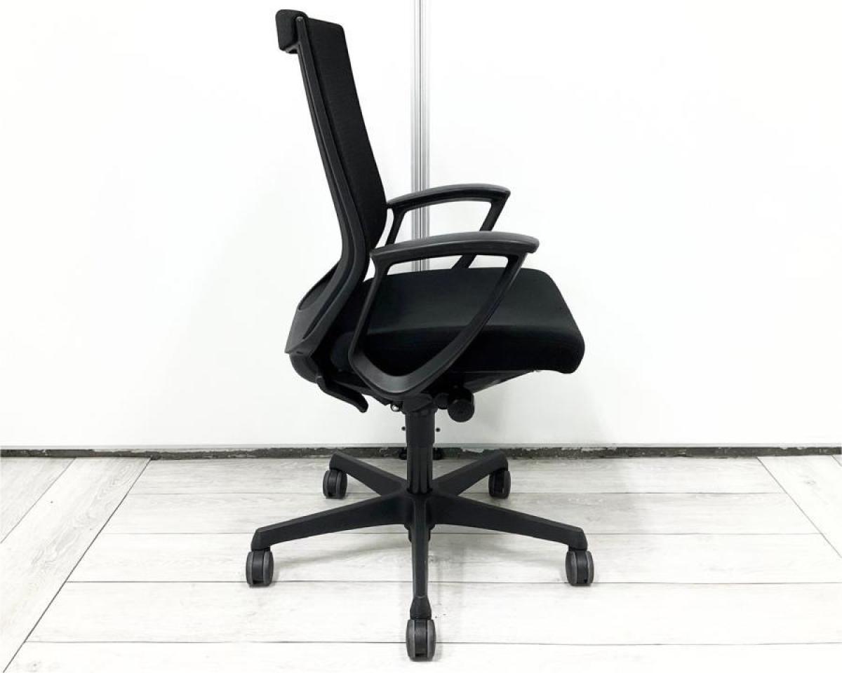 中古】エスクード オカムラ/okamura 肘付ハイバックチェア 中古】エスクード オカムラ/okamura 肘付ハイバックチェア