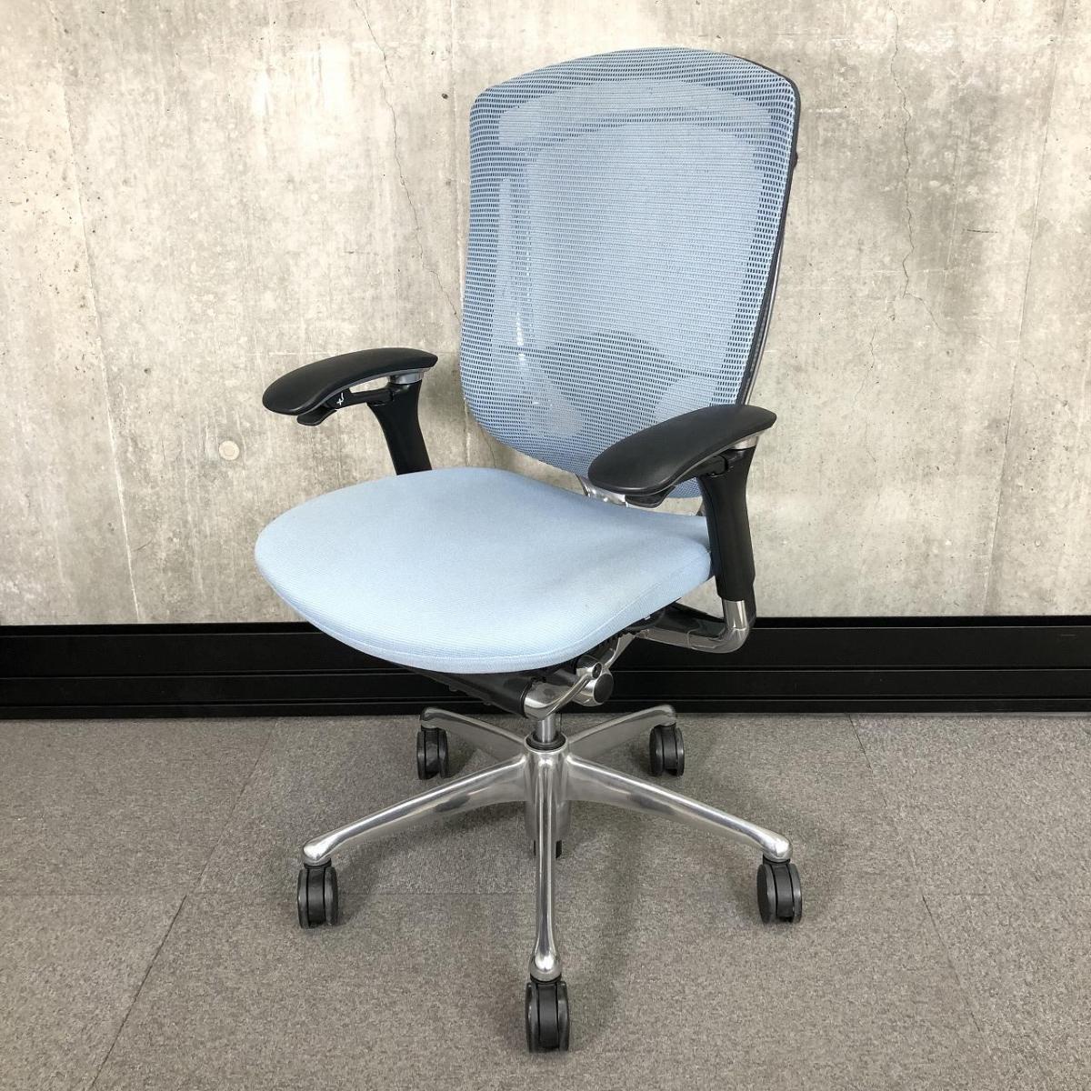中古】コンテッサチェア CM32AB FBF5 オカムラ/okamura 肘付 中古】コンテッサチェア CM32AB FBF5 オカムラ/okamura 肘付