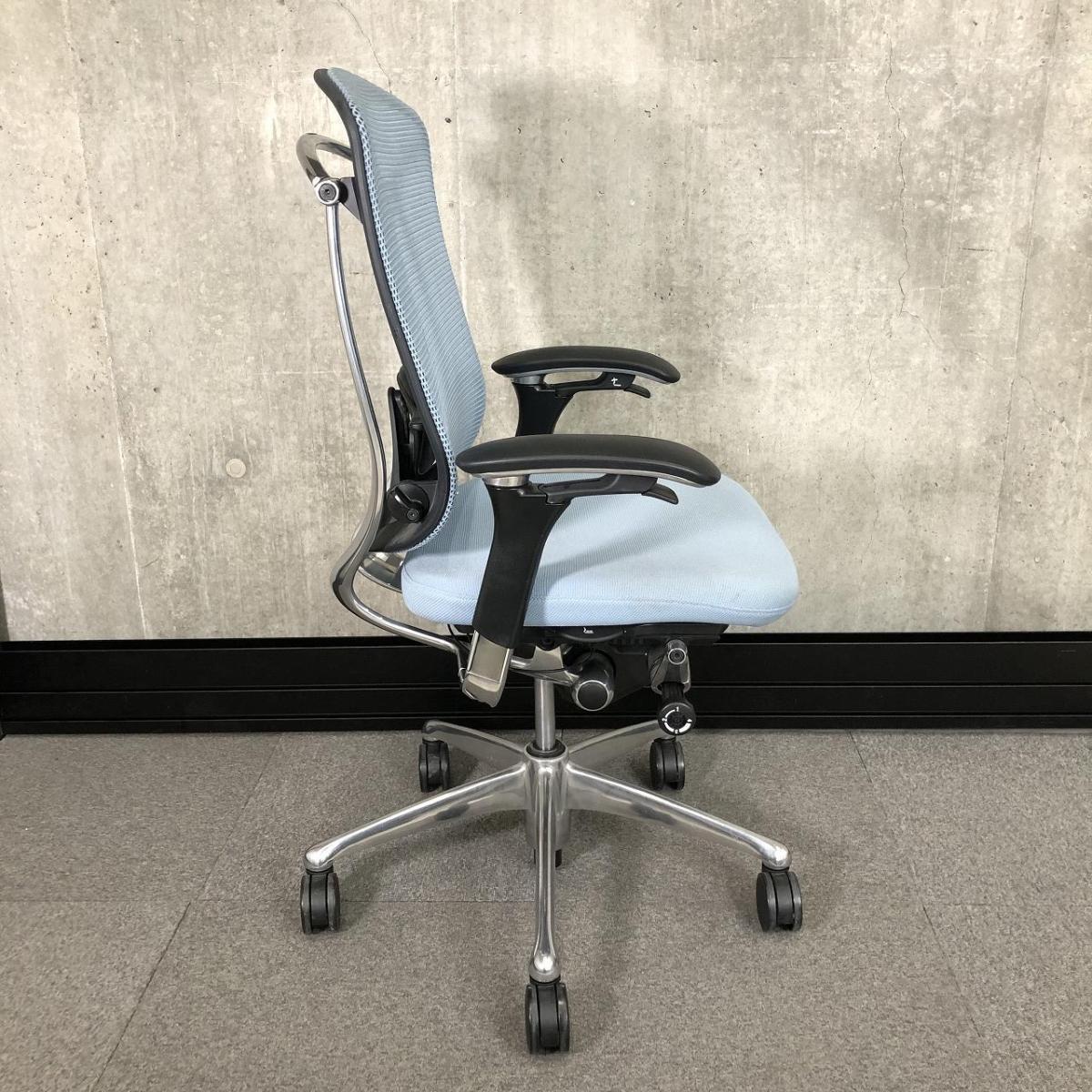 中古】コンテッサチェア CM32AB FBF5 オカムラ/okamura 肘付 中古】コンテッサチェア CM32AB FBF5 オカムラ/okamura 肘付