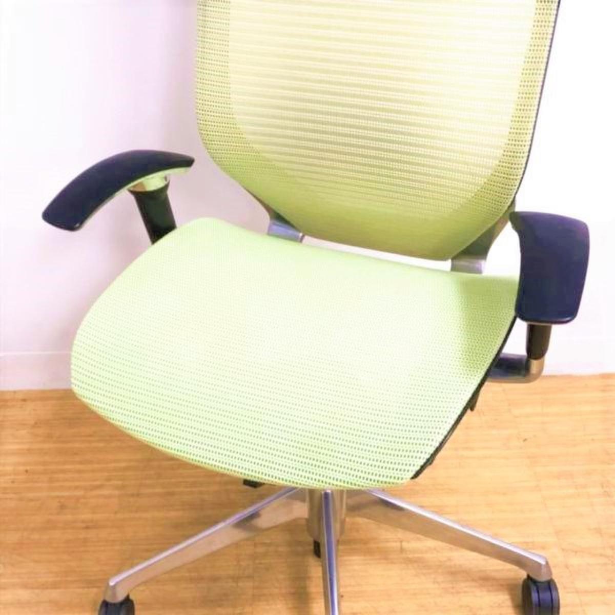 中古】バロンメッシュチェア オカムラ/okamura 肘付ハイバック 中古】バロンメッシュチェア オカムラ/okamura 肘付ハイバック