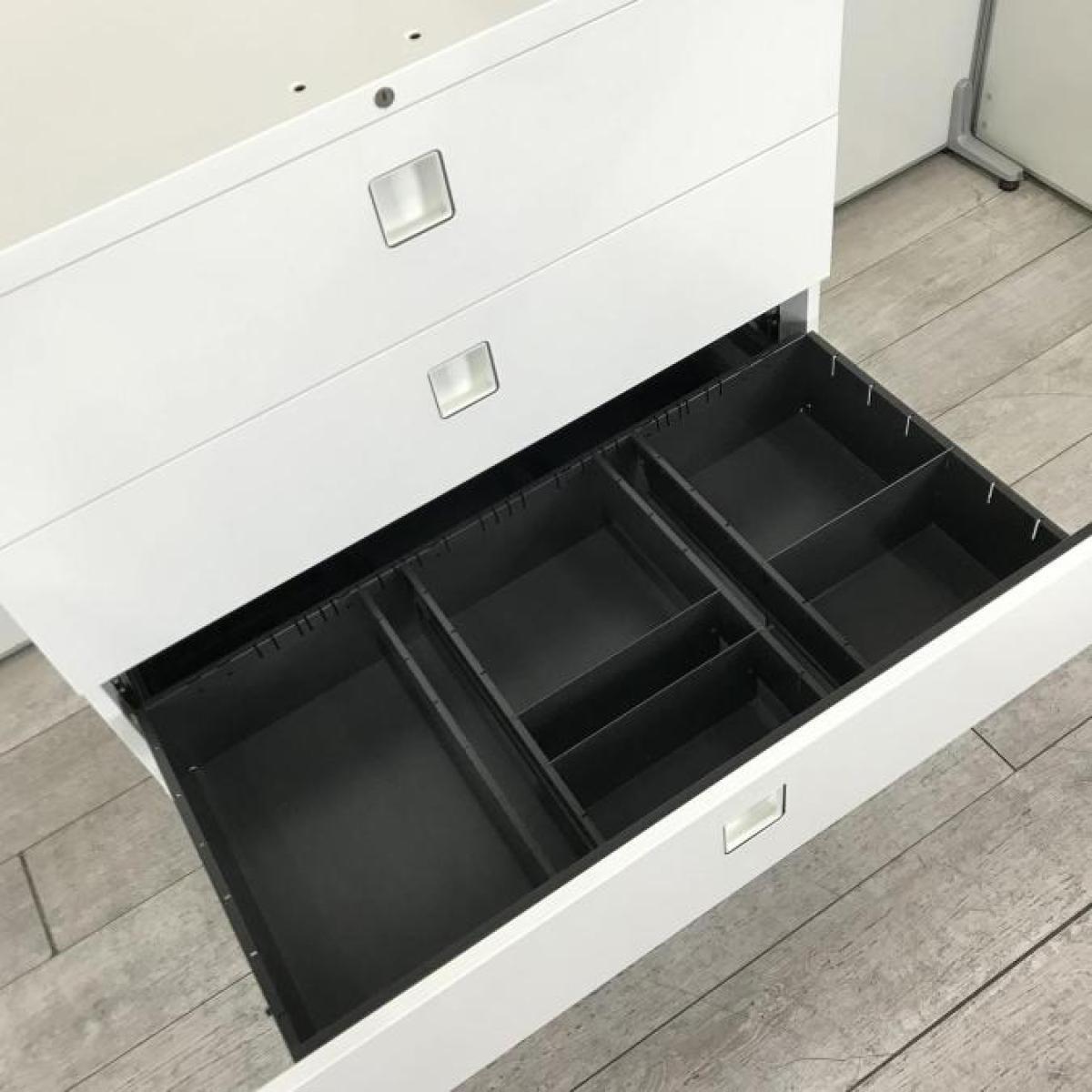 4B73ZC-ZA75 ラテラルキャビネット3段（下置用） 幅900×奥行450