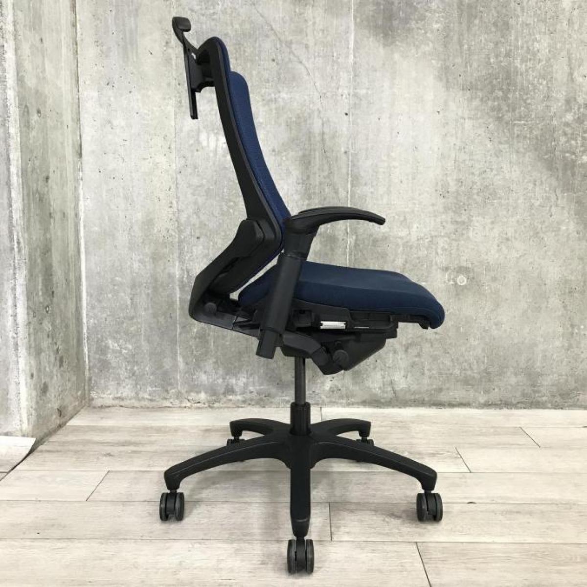 イトーキ/ITOKI   エフクロス KF-370JB 肘付ハイバックチェア 中古】エフメッシュ KF-370JB-T1T1 イトーキ/ITOKI 肘付