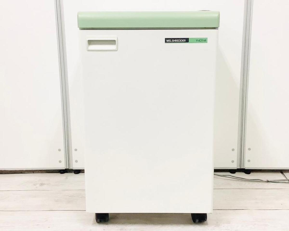 【中古美品】【動作OK】家庭用シュレッダー　アマダナ 中古】Vシリーズ MS-V431 明光商会 シュレッダー 517369 - 中古
