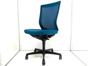 【法人のお客様に大人気のシリーズがロット入荷！】■オカムラ(okamura)　■エスクードメッシュ(ESCUDOmesh)　■ターコイズブルー　■肘無し