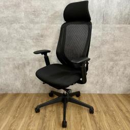 【博】【ヘッドレスト付き大人気チェア！】◆オカムラ/シルフィー　エクストラハイバック　リラックス　在宅　博多　天神　オフィスバスターズ　中古　九州最大級