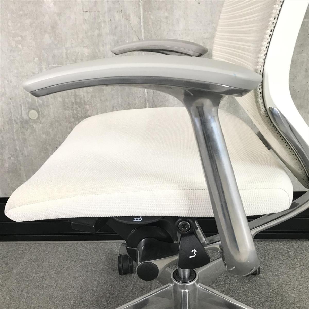 中古】バロンチェア CP45BW FEF3 オカムラ/okamura 肘付