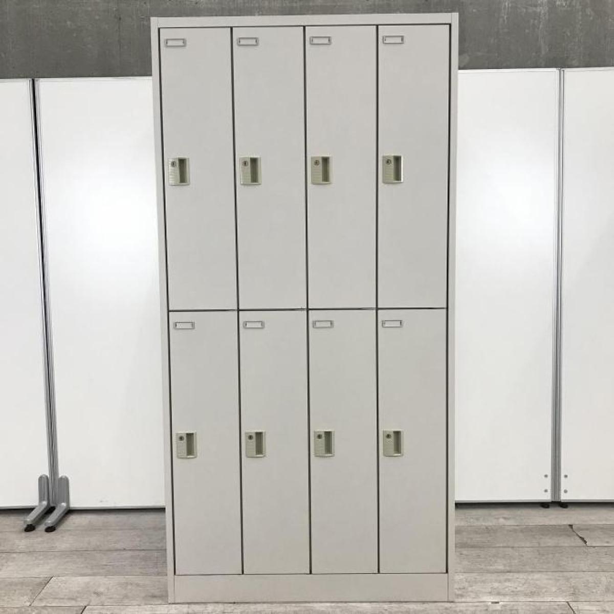 中古】FZタイプ オカムラ/okamura 8人用更衣ロッカー 517643