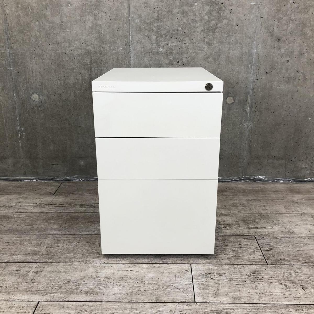 中古】 Steelcase/スチールケース ワゴン3段 517914 - 中古