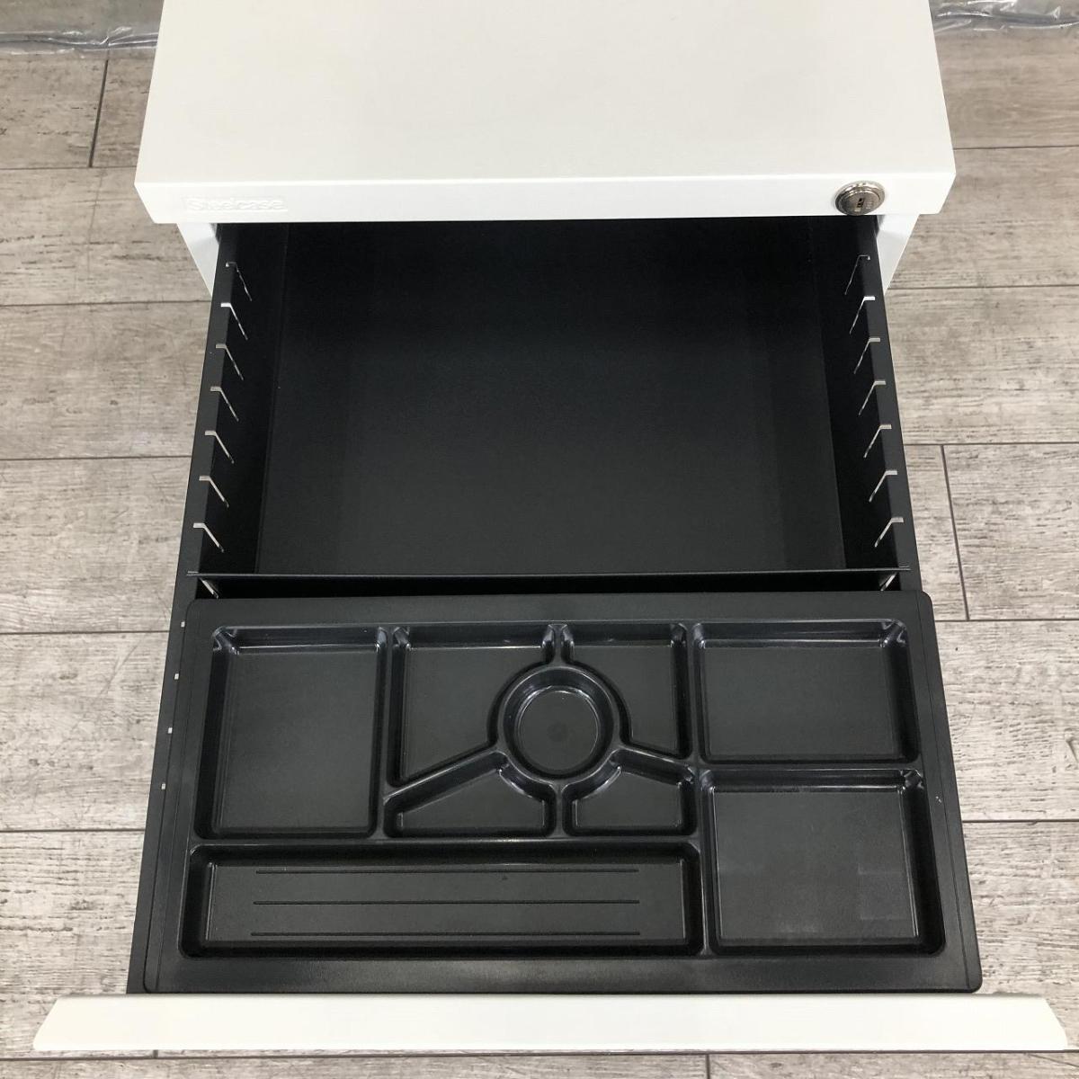 中古】 Steelcase/スチールケース ワゴン3段 517914 - 中古