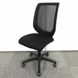 【コスパの良いメッシュチェア！お値段以上のデザインと座り心地！】■イトーキ（ITOKI）製　コルトチェア （colt）　肘無し　ハイバック　■背面メッシュ　■ブラック【IB】