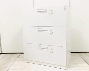 3段ラテラル ダイヤル錠 マスターキー付属なし ホワイト  オススメ(おすすめ) 大人気 ・KOKUYO/コクヨ ・EDIA/エディア ※横浜本店撮影画像※