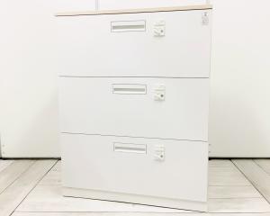 3段ラテラル ダイヤル錠 マスターキー付属なし ホワイト  オススメ(おすすめ) 大人気 ・KOKUYO/コクヨ ・EDIA/エディア ※横浜本店撮影画像※