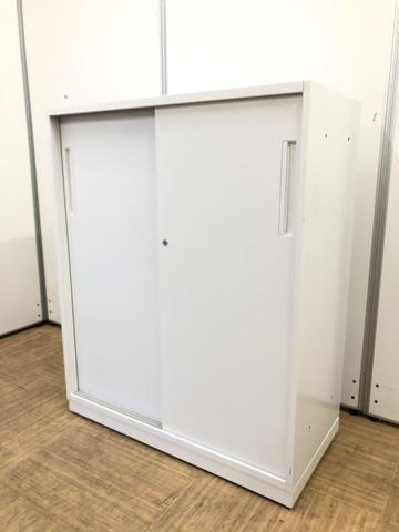 【中古】HSシリーズ  ウチダ（UCHIDA) ローキャビネット／引き違い