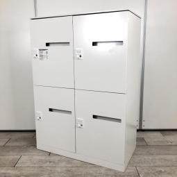 オカムラ製4人用パーソナルロッカー■ピクスライン■投函口有