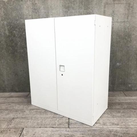 【中古】レクトライン  オカムラ（okamura） ローキャビネット／両開き