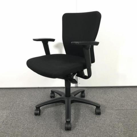 中古】カロッツァチェア オカムラ/okamura 肘無ローバックチェア