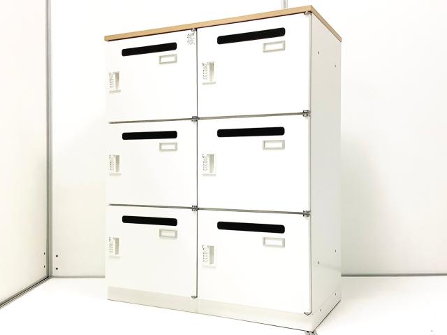 6人用更衣ロッカーの通販 - 中古オフィス家具ならオフィスバスターズ