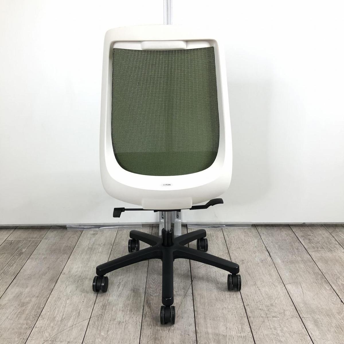 中古】ノナ イトーキ/ITOKI 肘無ハイバックチェア 518586 - 中古