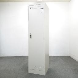 【1台入荷】コクヨ製人気の1人用ロッカー入荷しました！！　中古　オフィス 家具 ロッカー 更衣室  LK　ニューグレー　W:455