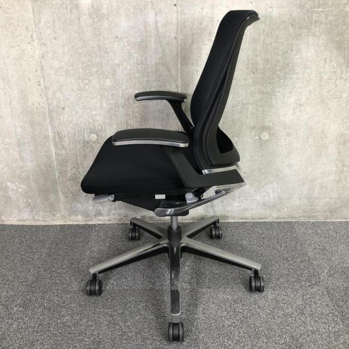 中古】インスパイン CRS-G2500E6 コクヨ/KOKUYO 肘付ローバックチェア 