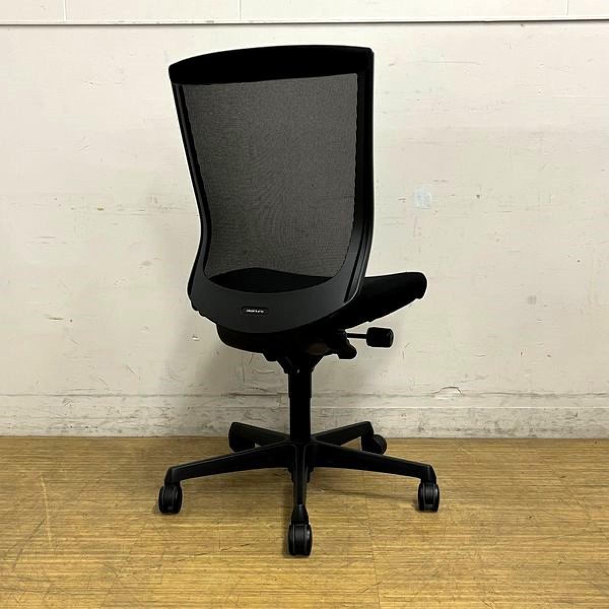 中古】エスクード C437ZR FHB1 オカムラ/okamura 肘無ハイバック