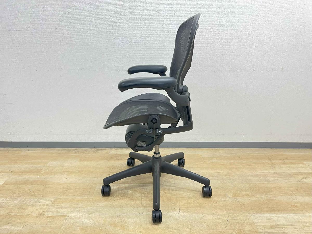 中古】アーロンチェア AE123AWB-AJG1BBFPBK3D01 Herman Miller