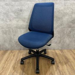【11脚大量入荷】【2025.05.20入荷予定】オフィスチェア/イトーキ/ノナ　ブルー　　椅子　チェア　シンプル　事務イス　中古　　オフィスバスターズ　梅田本店