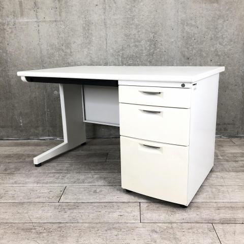 【中古】CZN デスク CZN-127CA-W9W9 イトーキ（ITOKI） 片袖机