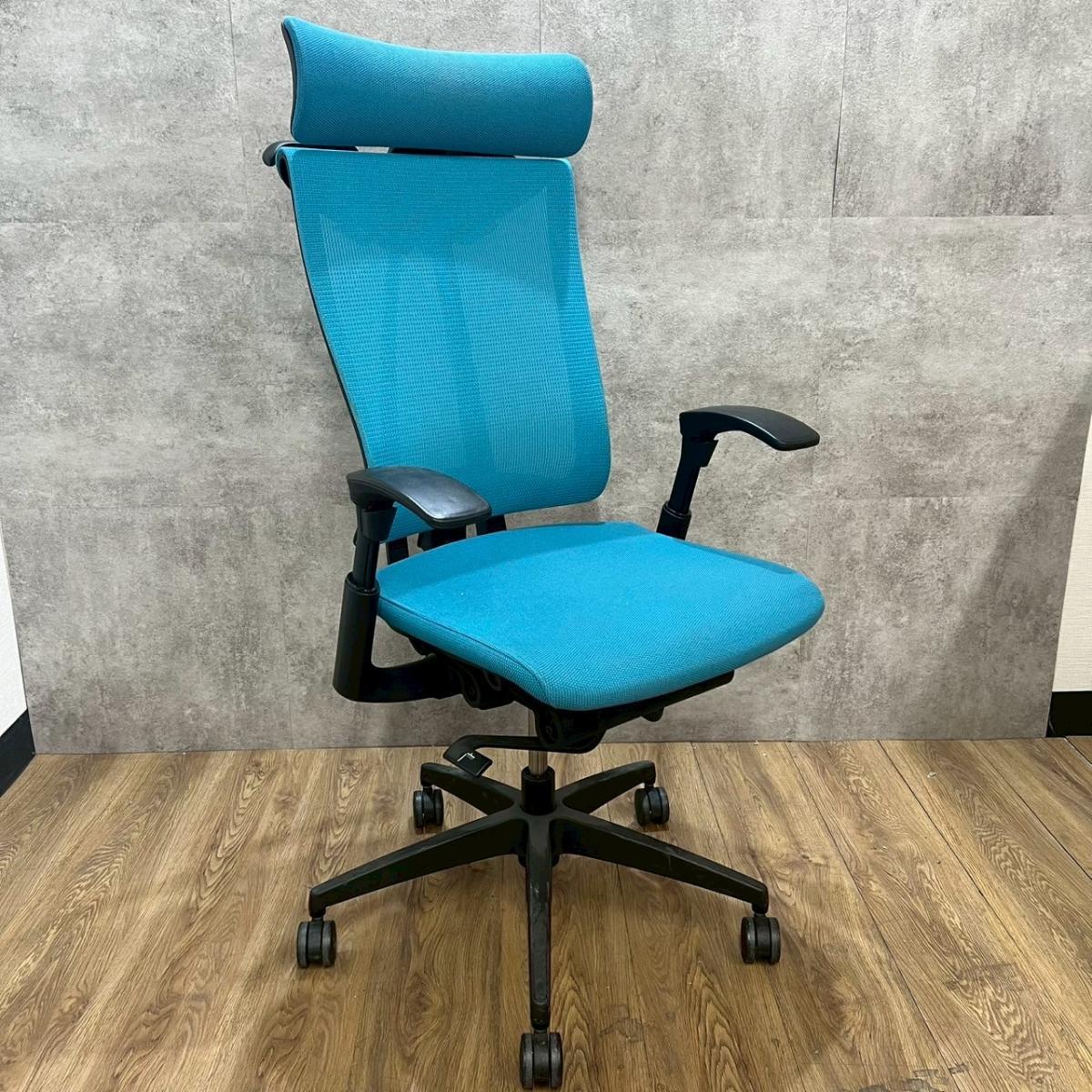 中古】セレーオチェア KF-570JB-TTA3 イトーキ/ITOKI 肘付