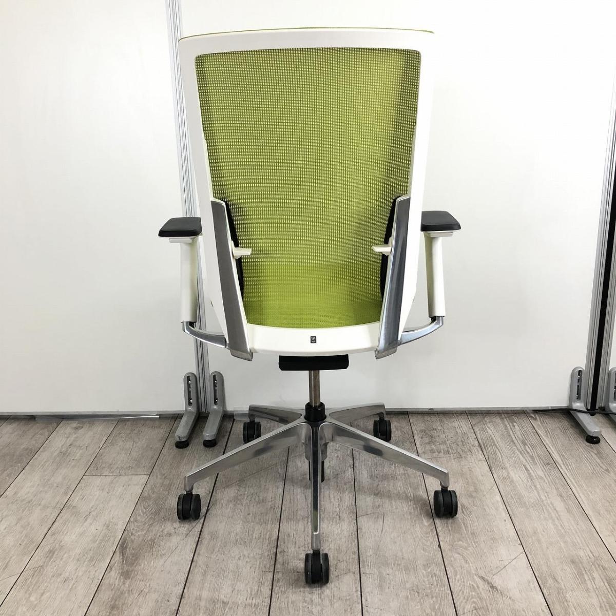 中古】ヴェントチェア KE-867JB-ZWQ6 イトーキ/ITOKI 肘付