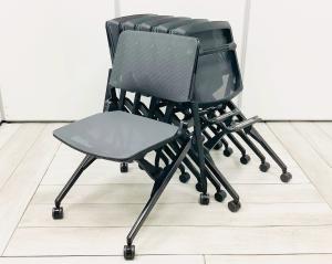 【セット商品（チェア×６脚）】多目的チェア ミーティングチェア キャスター付 オススメ(おすすめ) 大人気 ・Okamura/オカムラ ・Marca/マルカ ※横浜本店撮影画像※
