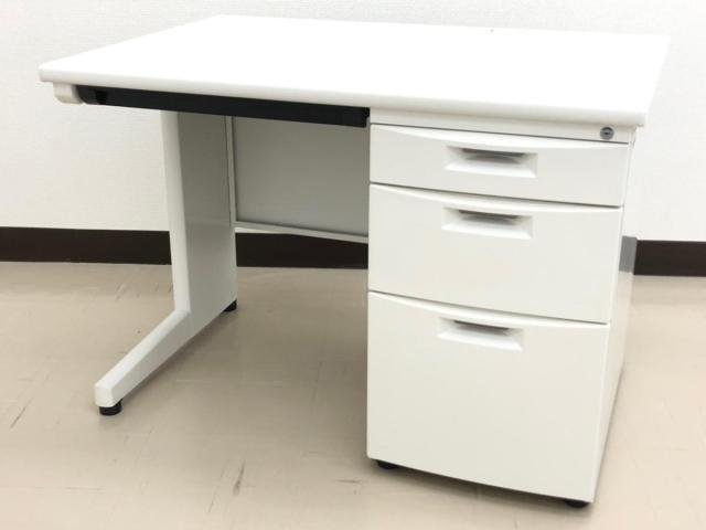 送料無料】 オフィスデスク 平机 幅1200×奥行600×高さ700mm 配線