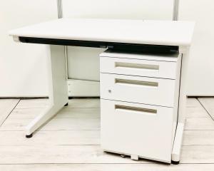 【セット商品（デスク＆ワゴン）】疑似片袖デスク オススメ(おすすめ) 大人気 ・ITOKI/イトーキ ・CZ/シーゼット ※横浜本店撮影画像※