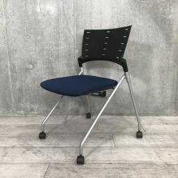 【折りたたみ式なので小部屋にも◎】イトーキ　マノス　ネスティングチェア　会議　ミーティング　待合　来客　福岡　博多　天神　九州最大級