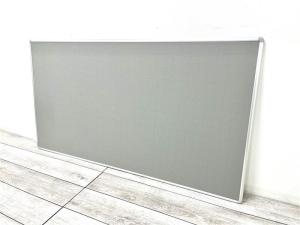 【定価約5万円】【ニチガク製の壁掛けボード入荷！】■ニチガク　■壁掛けボード　　■グレー　※掲示板、掲示ボード、連絡板、伝言板