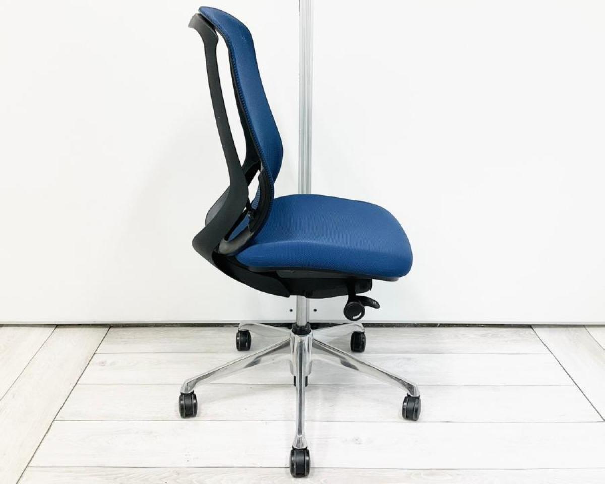 中古】シルフィーメッシュ オカムラ/okamura 肘無ハイバック